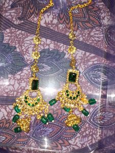 Emerald Bridal Jewelry Set