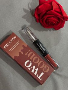 BELLAVITA 2 in 1 Liquid Lipstick & Lip Gloss Duo