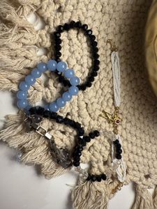 Set Of 5 Bead Bracelets