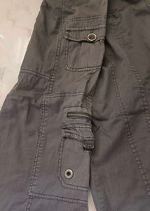 Vero Moda Embroidered Cargo Pants