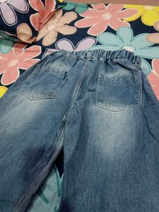 FADED DENIM JEANS