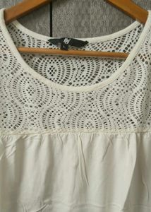 White Net Top