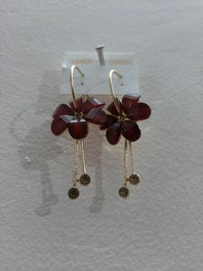 Aesthetic Flower Drop Earrings