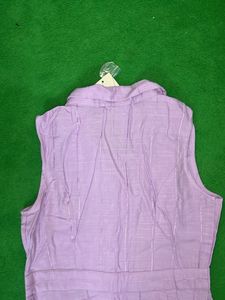 Lavender Shirt Dress