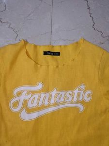 Yellow Cross Top