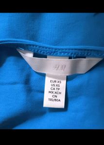 H&amp;m Blue Bodysuit