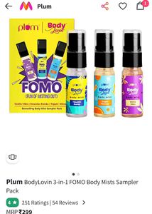 FOMO Plum Bodylovin&#39; Mist Pack