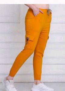 Mustard Cargo Joggers