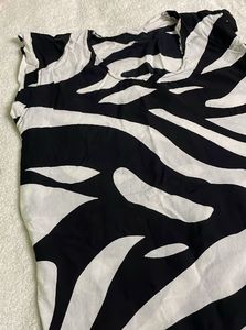 Zebra Print Top For Women’s