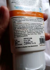 Mamaearth Vitamin C Face Cream