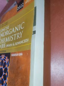 JD Lee Inorganic Chemistry For Jee Mains, Advanced