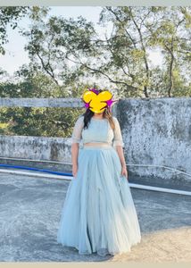 Party Dress Top and Long Skirt