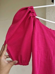 Pink Casual And Party Top