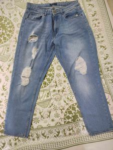Ripped Mom Jeans