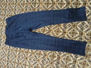 Checkered Casual Pants