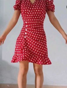 Red Polka Dot Dress