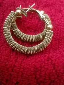 Gold Hoop Earrings