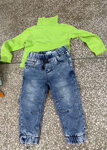 two pieces of boys winter warm sets