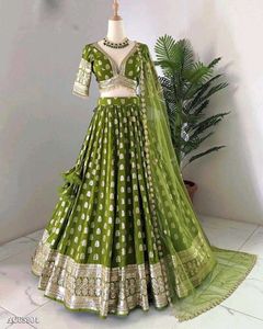 Green Lehenga Choli