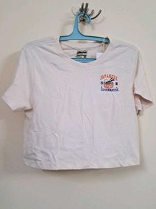 Cute Graphic Crop Top
