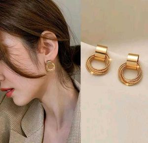 Golden Knot Earrings