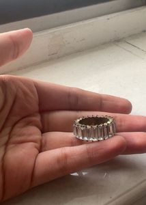 White Band Ring