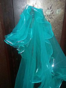 Teal Dupatta