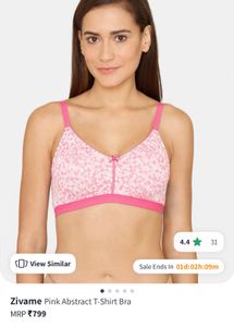 Zivame T-shirt Bra (New Without Tag)