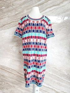 Y2k Chic Patterned Shimmery Dress ♥️