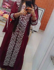 Designer Kurta Set With Dupatta For Women