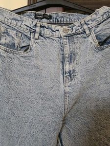 Acid Wash Denim Jeans