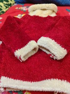 Red Sparkling Sweater
