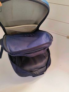 Blue Car Backpack/School Bag