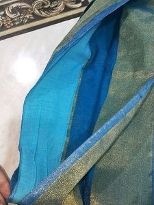 Blue Colour Beautifull Saree