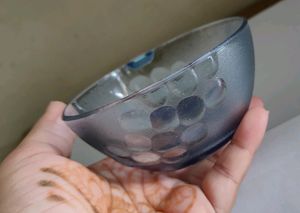 Glass Bowls(BLUE) Set Of 2