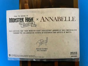 Monster High x Skullector Annabelle Doll