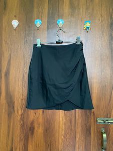 Satin Mini Skirt