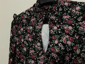 Black Floral H&amp;M Dress