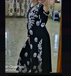 Chikankari Kurti And Palazzo