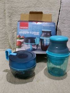 New Premium Chopper & Juicer Combo