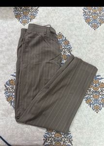 Will&#39;s Grey Striped Trousers