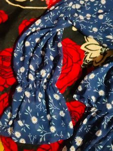 Floral Print Mini Dress