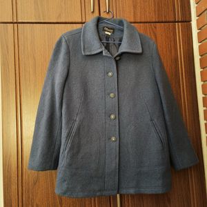 Slate blue coat!