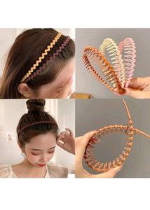 6 Pcs Zig ZagHairband Set For Girls