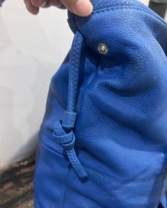 Patrice Breal Leather Bagpack