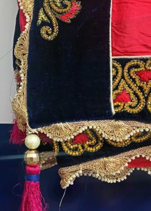 Elegant Pink &amp; Navy Saree