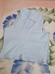 Cute Blue Tank Top