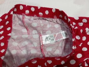 Red Polka Dot Shorts