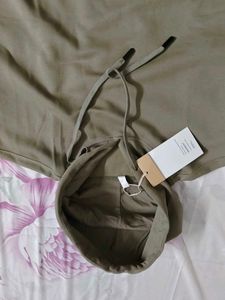 Men Olive Pista Green Hoodie Pullover Extra Large