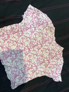 Floral Print Crop Top